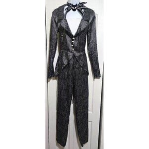 Jack Skellington Adult Costume Suit Bat Bowtie The Nightmare Before Christmas SM